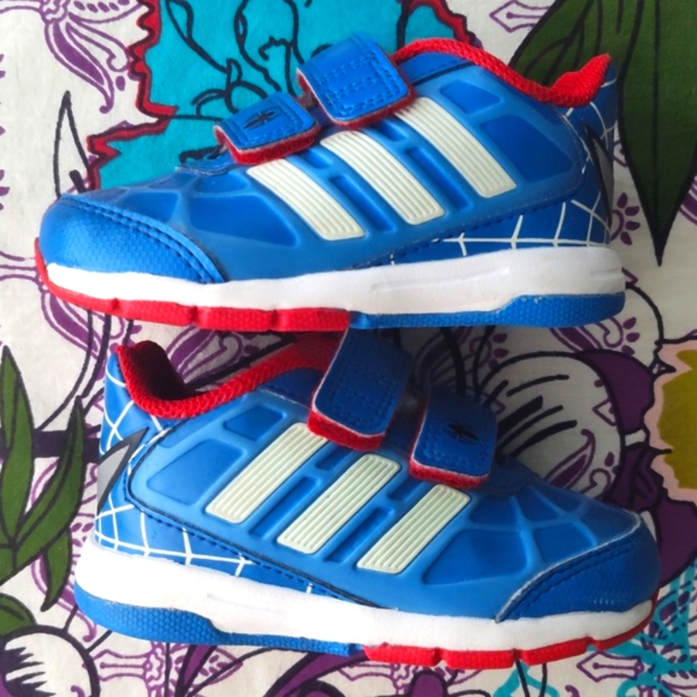 Adidas Disney Spiderman Toddler Shoes - Picture 5 of 13